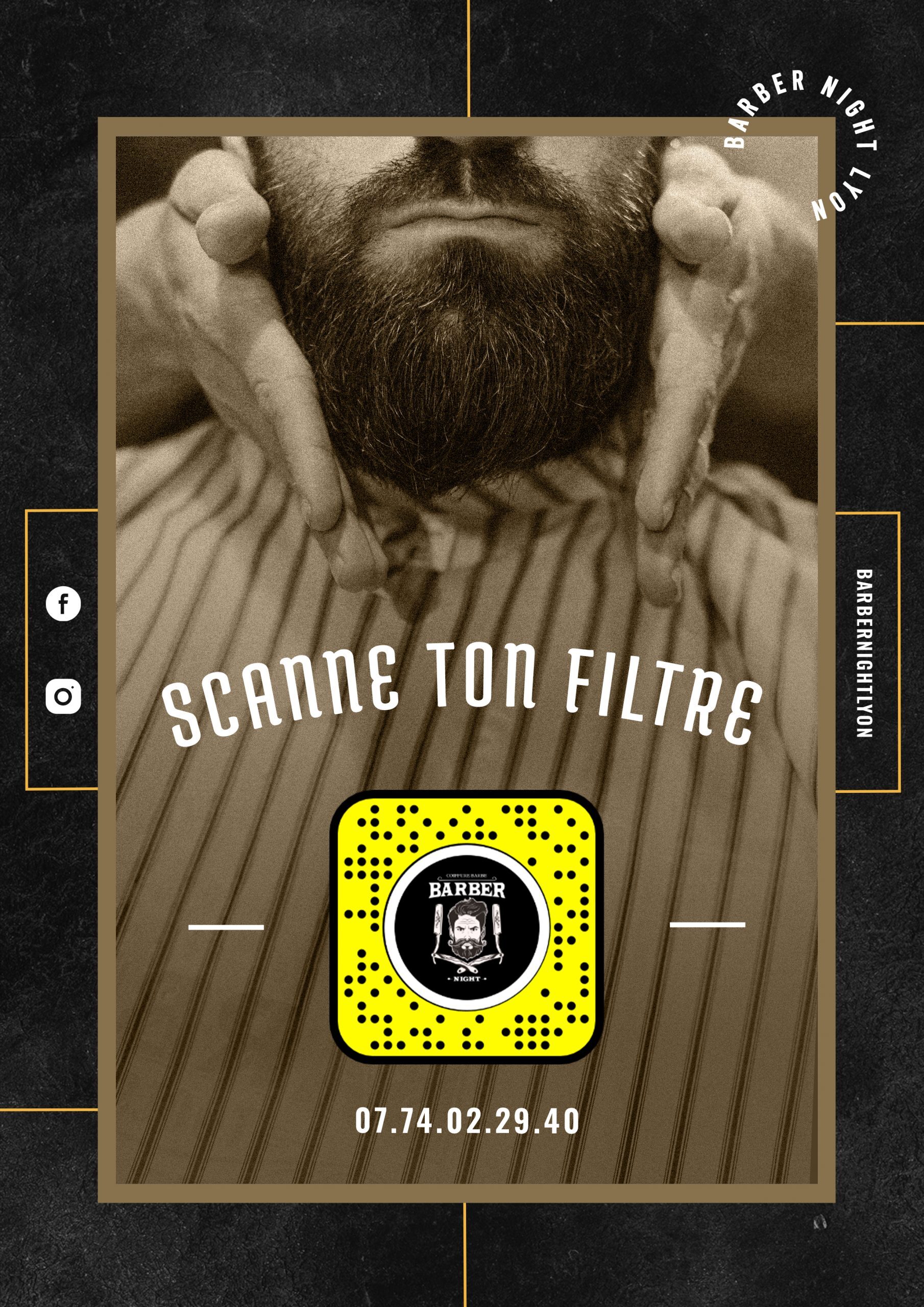 Flyer Barber Night Lyon