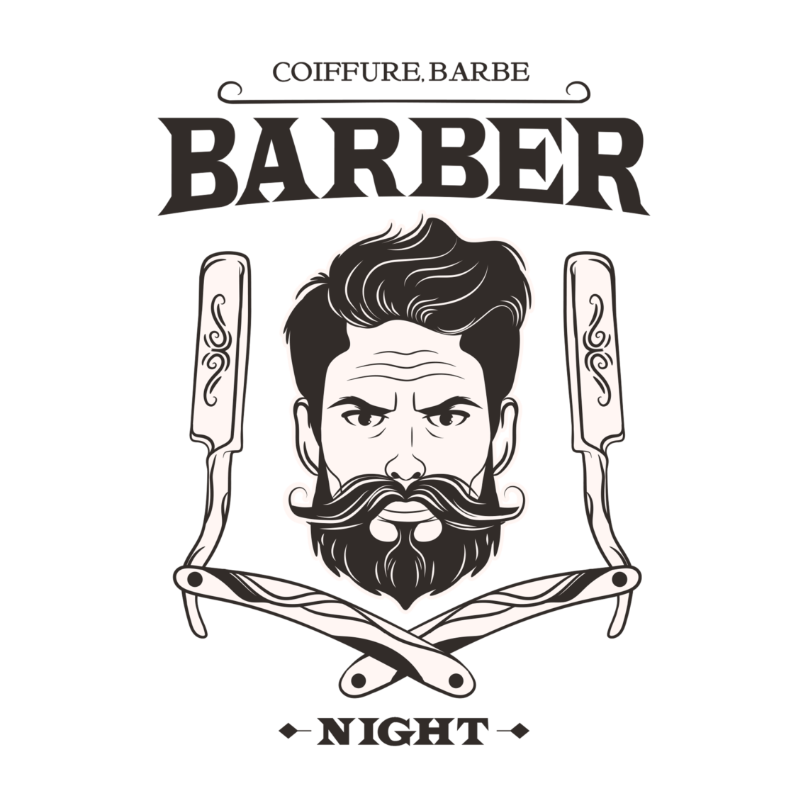 Logo Barber Night Lyon